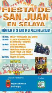 CARTEL FIESTAS DE SAN JUAN 2026