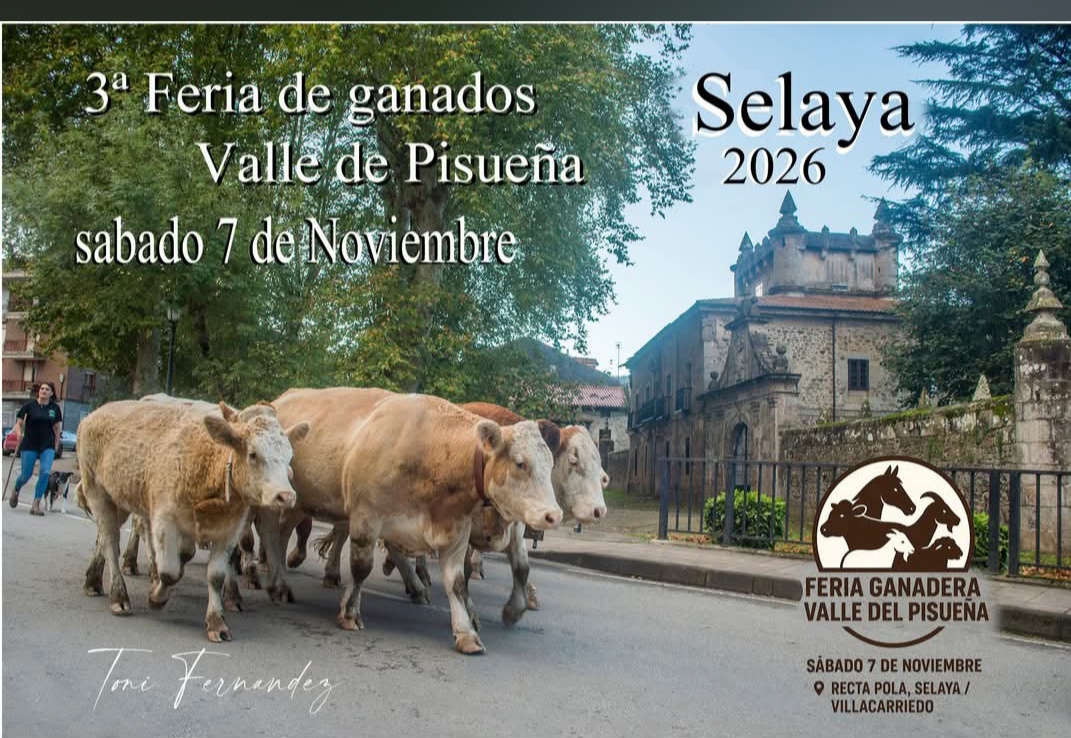 3ª Feria ganadera Valle del Pisueña 2026